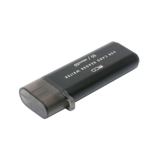 ナカバヤシ　USB3.2Gen1 USB Type-Cカードリーダー アルミ製 直挿しタイプ ［US...