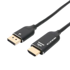 ナカバヤシ　DisplayPort → HDMI変換ケーブル 2m 4K60Hz対応　DP-HDC4K20/BK｜y-kojima