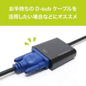 ナカバヤシ DisplayPort → D-s...の詳細画像3