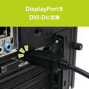 ナカバヤシ DisplayPort → DVI...の詳細画像2