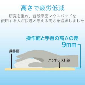 エレコム ELECOM 疲労軽減マウスパッド「...の詳細画像3
