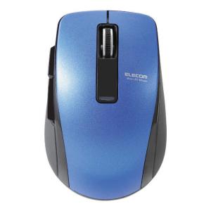 エレコム　ELECOM　コジマ｜BlueLEDマウス/Bluetooth4.0対応/Bluetooth/5ボタン/ブルー　M-BT20BBBU