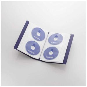 エレコム　ELECOM　120枚収納 DVD/CD用ディスクファイル　CCD-FS120BU｜y-kojima