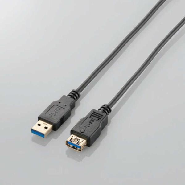 エレコム　ELECOM　2.0m USB3.0延長ケーブル 「Aオス」⇔「Aメス」　USB3-EX2...
