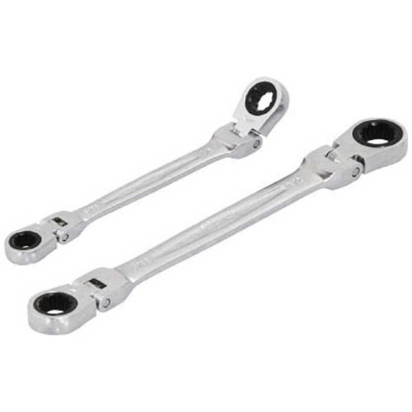 TONE　両首振ラチェットめがねレンチ インチサイズ　RMFWB-2224