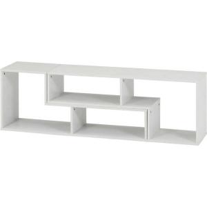 不二貿易 L字型伸縮TVボード オークホワイト 51493の買取情報