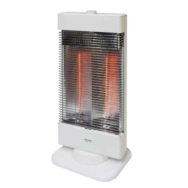 千住　カーボンヒーター2灯 900W，450W 薄型スリム ホワイト　CHM3301W