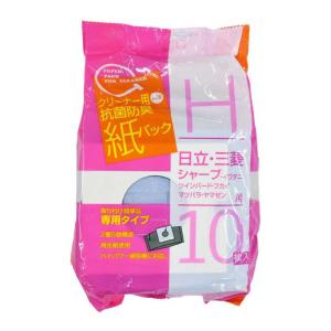 サンテックオプト 掃除機用紙パック 日立/三菱/シャープ他 10枚入｜SK