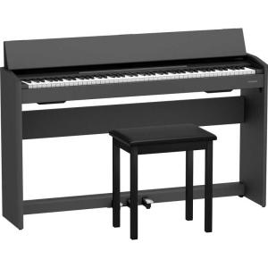 ローランド　Roland　電子ピアノ ブラック [88鍵盤]　F107-BK（標準設置無料）｜y-kojima