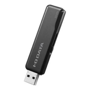 IOデータ　USBメモリー[64GB/USB3.1/スライド式]　U3-STD64GR/K ブラック｜y-kojima
