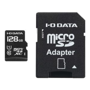 128GB UHS-I MSDU1-128GR microSDXCメモリーカード SDカード変換アダプタ付き