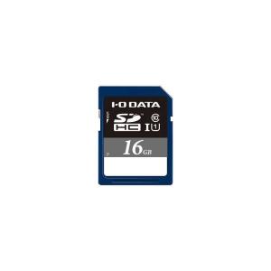 IOデータ　SDHCメモリカード UHS-I/UHS スピードクラス1対応 (Class10対応/16GB)　SDH-UT16GR｜y-kojima
