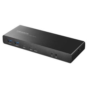 IOデータ　USB PD対応 60W ドッキングステーション[USB-C オス→メス HDMIx2/DPx2/LAN/φ3.5mmx2/USB-Ax4/USB-Cx2]　US3C-DS1/PD