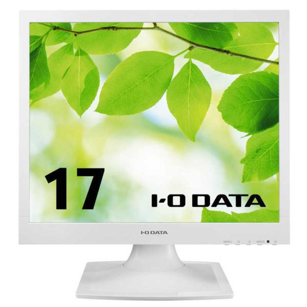 IOデータ　PCモニター ホワイト [17型 /SXGA(1280×1024） /スクエア]　LCD...