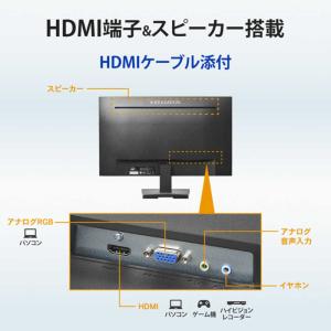 IOデータ 3辺フレームレス&広視野角ADSパ...の詳細画像2
