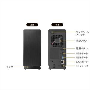 IOデータ 2.5GbE対応 2ドライブ ネッ...の詳細画像2