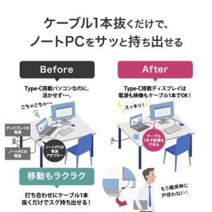 IOデータ USBType-C(R)搭載液晶デ...の詳細画像4