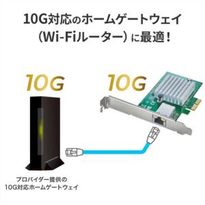 IOデータ PCI Express接続 10G...の詳細画像3