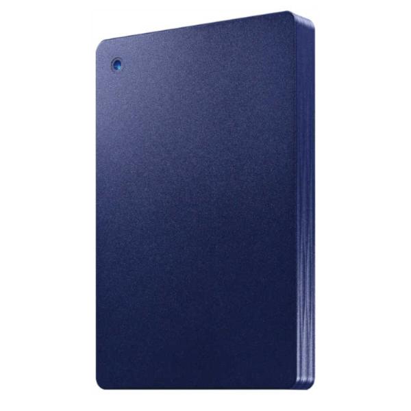 IOデータ　USB 5Gbps＆USB-A接続ポータブルHDD 2TB ［ポータブル型］ ネイビー　...