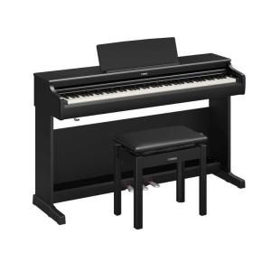 YAMAHA（ヤマハ） 電子ピアノ(ブラックウッド調仕上げ)(高低自在椅子