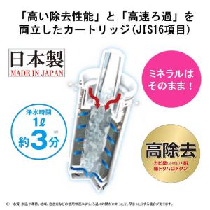 東レ 高除去タイプ交換用カートリッジ「トレビー...の詳細画像2