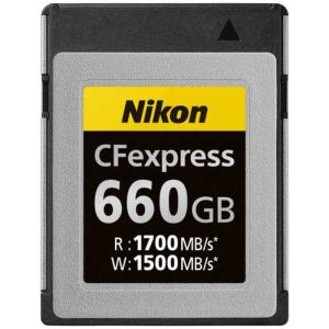 ニコン　Nikon　CFexpress Type B メモリーカード  [512GB]　MC-CF660G｜y-kojima