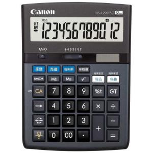 キヤノン　CANON　実務電卓(12桁)　HS-1220TSG｜コジマYahoo!店