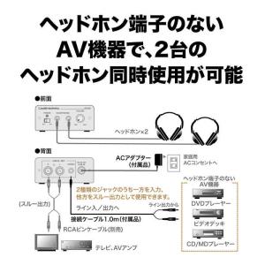 オーディオテクニカ ヘッドホンアンプ AT-HA2の詳細画像1
