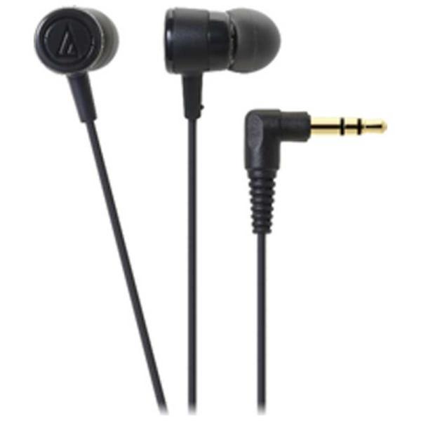 オーディオテクニカ　イヤホン カナル型 ブラック [φ3.5mm ミニプラグ]　ATH-CKL220...