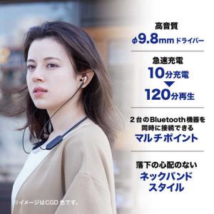オーディオテクニカ ワイヤレスイヤホン カナル...の詳細画像2