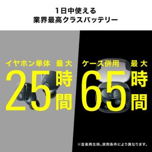 オーディオテクニカ フルワイヤレスイヤホン ブ...の詳細画像2