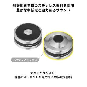 オーディオテクニカ ハイブリッドインシュレータ...の詳細画像3