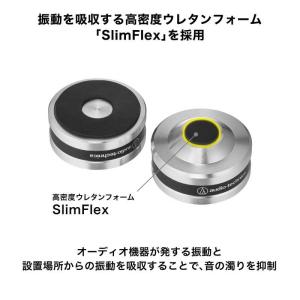 オーディオテクニカ ハイブリッドインシュレータ...の詳細画像4