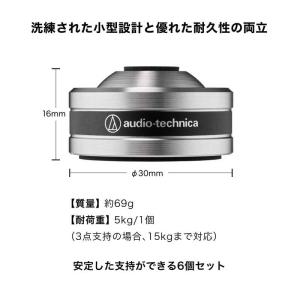 オーディオテクニカ ハイブリッドインシュレータ...の詳細画像5