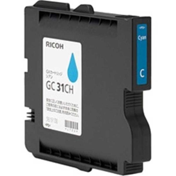 リコー　RICOH　「純正」GXカートリッジ (シアン・Lサイズ)　GC31CH