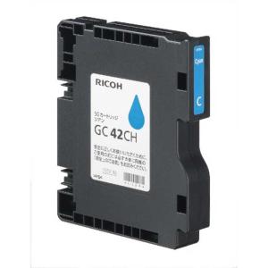 リコー　RICOH　純正プリンターインク SGカートリッジ シアン Lサイズ　GC42CH｜y-kojima