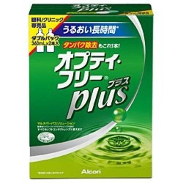 日本アルコン　(ソフト用/MPS)オプティフリープラス ダブルパック(360ml×2本)　OPフリー...