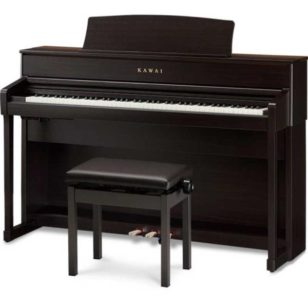 河合楽器　KAWAI　電子ピアノ プレミアムローズウッド調仕上げ [88鍵盤]　CA701（標準設置...