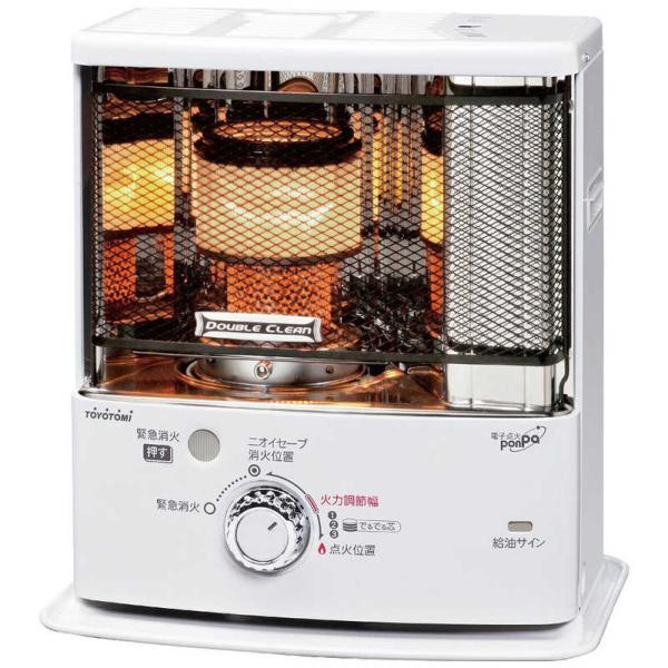 トヨトミ　石油ストーブ ダブルクリーン 木造7畳まで コンクリート10畳まで タンク容量3.6L　R...
