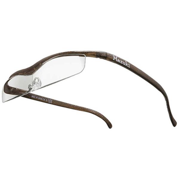 Hazuki Company　Ｈａｚｕｋｉ　ハズキルーペ　クール（ブラウン）クリアレンズ　１．３２倍...