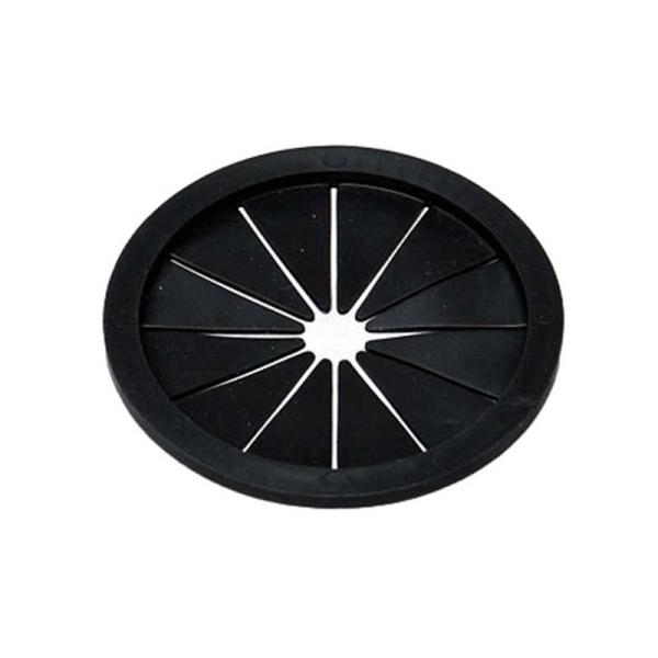 伸晃　流し用 菊割れゴム 80mm ブラック　SP-213