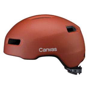 オージーケーカブト　自転車用 ヘルメット CANVAS-CORSS キャンバス・クロス(M/Lサイズ：57〜59cm/) マットテラコッタ　CANVAS_CROSS