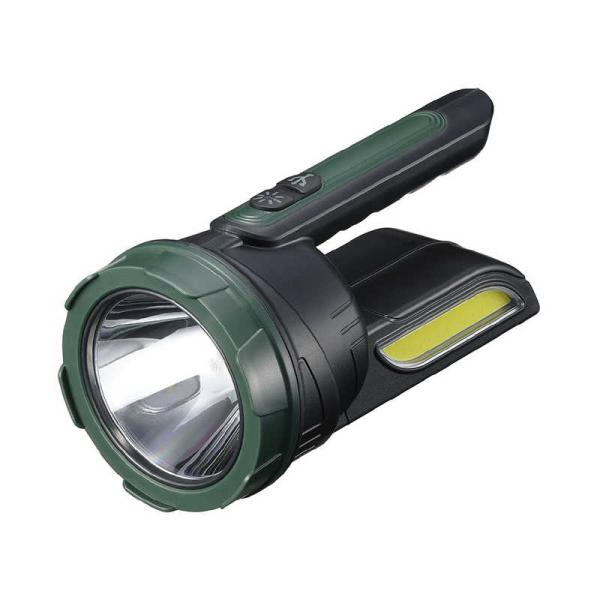 ヤザワ　USB充電式LED強力ライト＆ワークライト Type-C充電 IPX4(防飛まつ仕様) ［L...