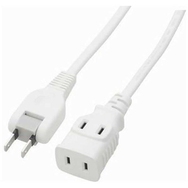 ヤザワ　耐トラ付タップ ホワイト Y02202WH [2.0m /2個口 /スイッチ無]　Y0220...