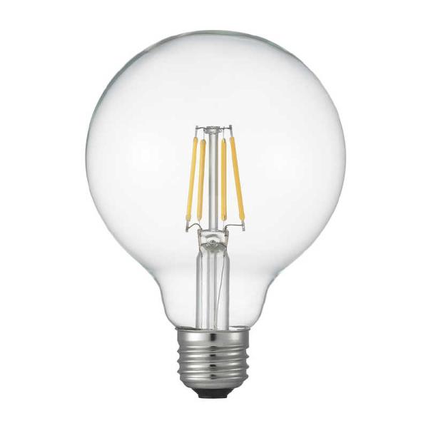 ヤザワ　フィラメントLED G95 [E26 /ボール電球形 /40W相当 /電球色 /1個 /全方...