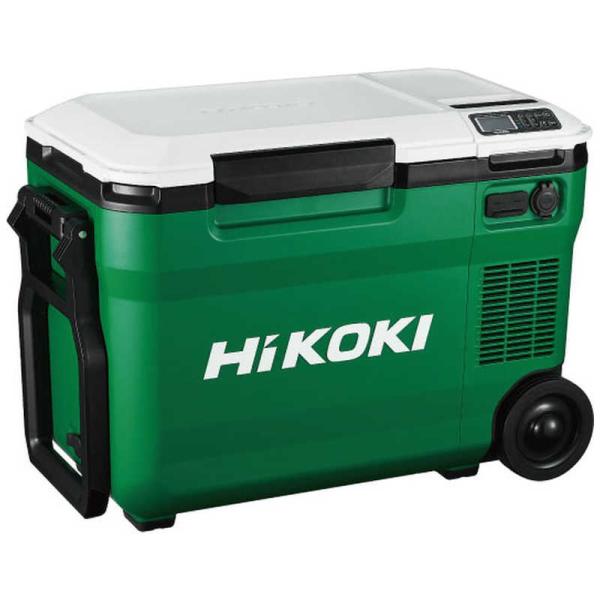 HiKOKI　コードレス冷温庫大容量サイズ25L アグレッシブグリーン マルチボルトセット品　UL1...