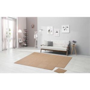 アイリスオーヤマ IRIS OHYAMA アイリスオーヤマ ジョイントマット JTM-32(CRK)(31.5×31.5×0.8cm×9枚/コルク)