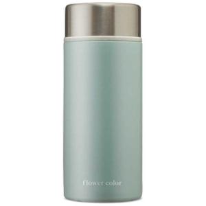 アイリスオーヤマ IRIS OHYAMA ステンレスケータイボトル 約350ml フラワーカラー ユーカリ SBF-S350