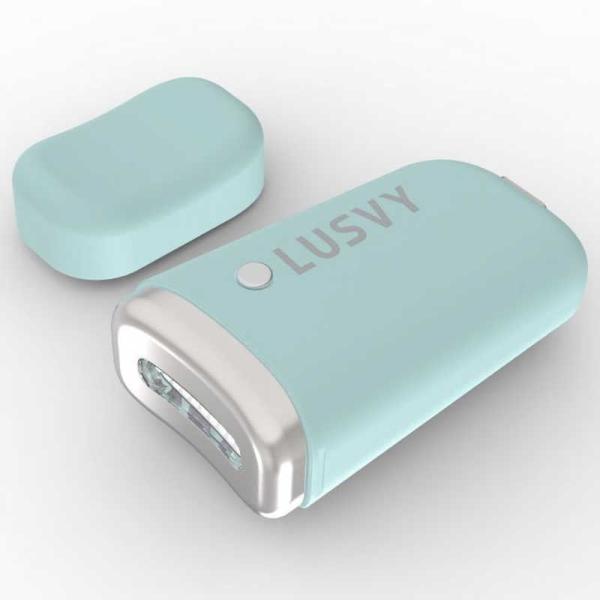 ナガオカ　LUSVY 超音波式アイケア ミントブルー　LEYEC1000MBL