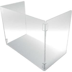 カーボーイ カーボーイ飛沫防止アクリルパーティションコの字型小サイズ  FM66